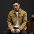 Fashionable Loose-Fit Plus-Size Denim Jacket For Men TRENDFLOW