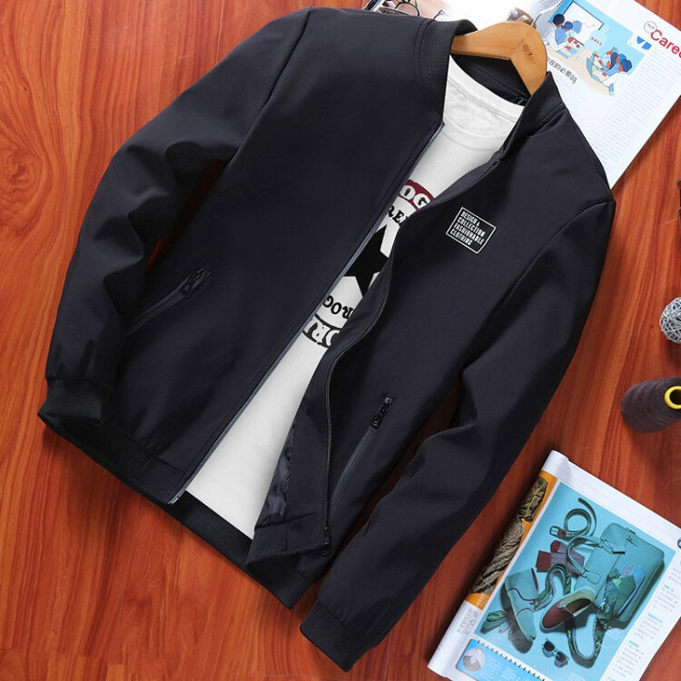 Men's jacket coat autumn and winter plus fleece jacket