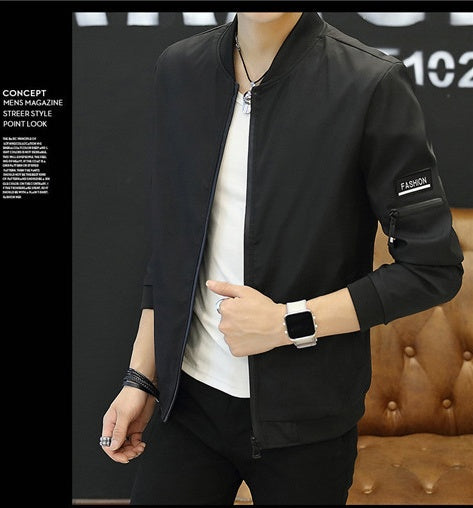 men's jacket winter jacket, youth men's casual jacket