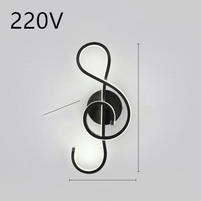 led wall lamp nordic minimalist bedroom bedside lamp TRENDFLOW