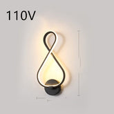 led wall lamp nordic minimalist bedroom bedside lamp TRENDFLOW