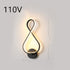 led wall lamp nordic minimalist bedroom bedside lamp TRENDFLOW