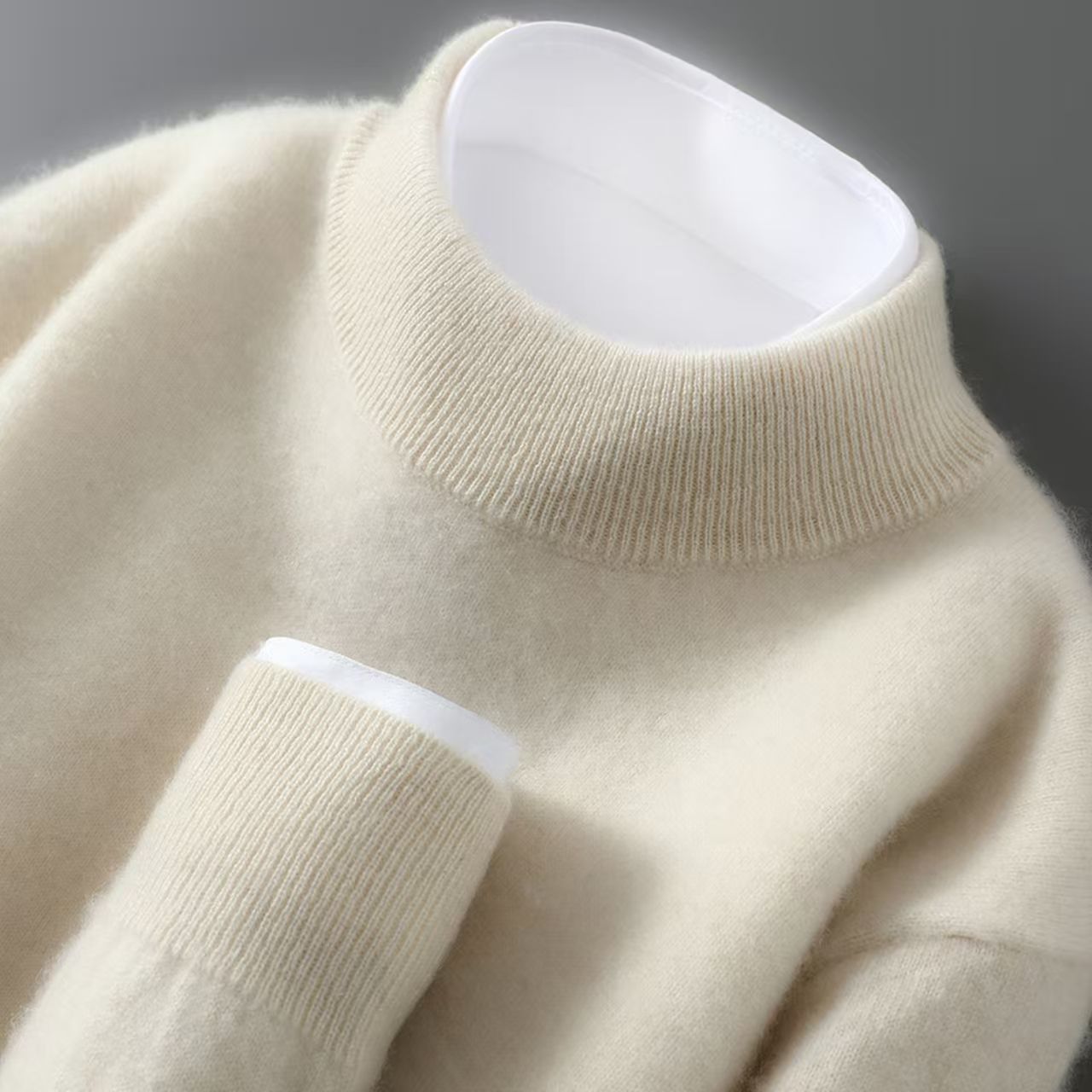 Men's Half-Neck Pullover Base Sweater