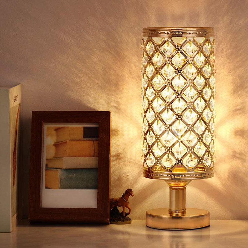 New Modern Crystal Table Lamp With Stylish Personality And Warm Bedside Decoration For Bedroom And Living Room TRENDFLOW