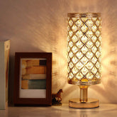 New Modern Crystal Table Lamp With Stylish Personality And Warm Bedside Decoration For Bedroom And Living Room TRENDFLOW
