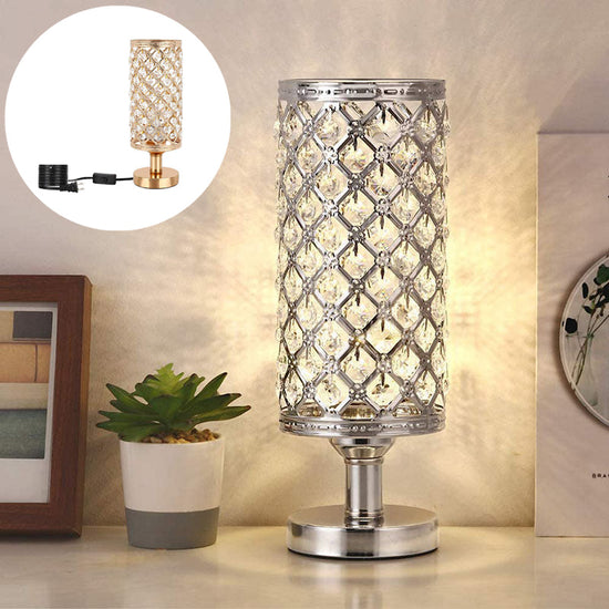 New Modern Crystal Table Lamp With Stylish Personality And Warm Bedside Decoration For Bedroom And Living Room TRENDFLOW