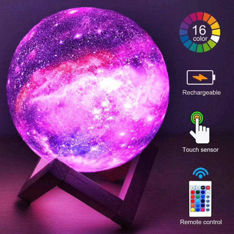 3D Printing Moon Light Galaxy  Light TRENDFLOW