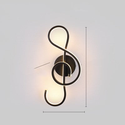 led wall lamp nordic minimalist bedroom bedside lamp TRENDFLOW