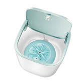 Household Small Laundry Bucket Mini Turbo Table Washing Machine Student Dormitory Underwear Socks Washer TRENDFLOW