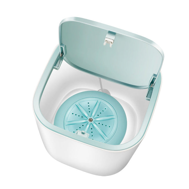 Household Small Laundry Bucket Mini Turbo Table Washing Machine Student Dormitory Underwear Socks Washer TRENDFLOW