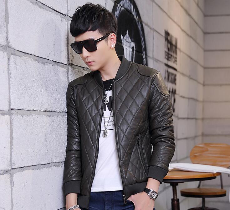 Men's winter plush suede jacket