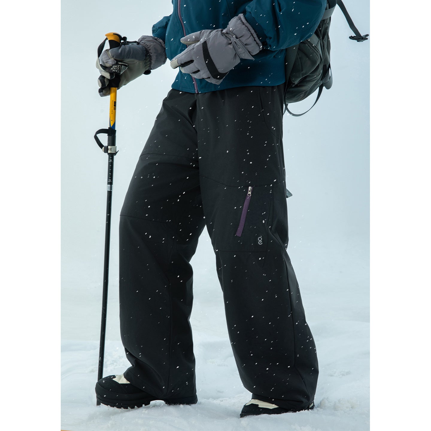 Warm And Thick Cotton Pants Straight Leg Sports Trousers