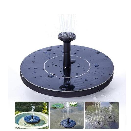 Solar Water Mercury Garden Miniature Floating Fountain TRENDFLOW
