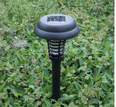 Solar Led Rechargeable Anti-Mosquito Lamp Electronic Fly Bug Zapper Insect Pest  Uv Trap Outdoor Garden Lawn Lamp TRENDFLOW