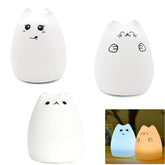 Silicone Touch Sensor LED Night Light For Children Baby Kids TRENDFLOW