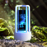 Creative 2 In 1 Audio Acrylic Crystal Lamp And Bluetooth Speaker Valentine&