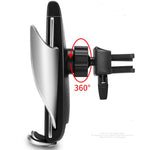 Car Wireless Charger 10W Induction Car Fast Wireless Charging With Car Phone Holder S5 TRENDFLOW