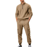 Fleece-lined Thermal Zip-up Men&
