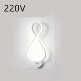 led wall lamp nordic minimalist bedroom bedside lamp TRENDFLOW