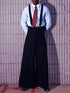 Black Oversized Suspender Wide Leg Pants TRENDFLOW