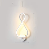 led wall lamp nordic minimalist bedroom bedside lamp TRENDFLOW