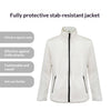 Fashionable Puncture-resistant Jacket White Double-layer Outerwear Cut- And Puncture-proof