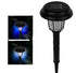 Solar Led Rechargeable Anti-Mosquito Lamp Electronic Fly Bug Zapper Insect Pest  Uv Trap Outdoor Garden Lawn Lamp TRENDFLOW