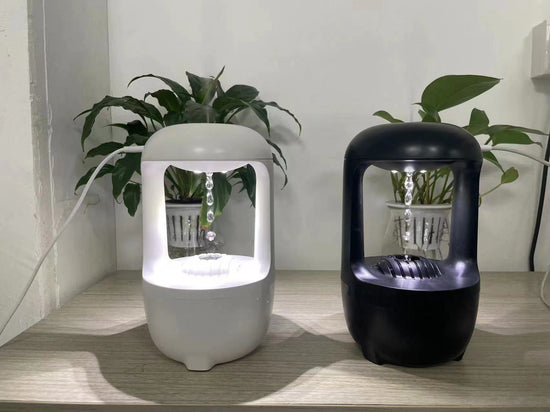 Anti Gravity Humidifier Water Drop Backflow Aromatherapy Machine Large Capacity Office Bedroom Quiet Heavy Fog Household Sprayer TRENDFLOW