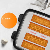 Home Automatic Multifunctional Toaster Four Slot Export TRENDFLOW