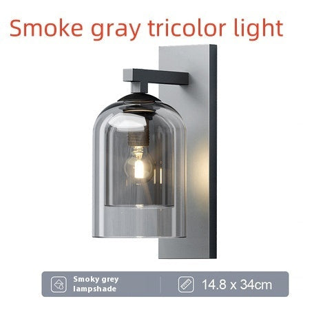 Nordic Wall Lamp Designer Villa Living Room Hotel Aisle Staircase Balcony Bedside Creative Glass Lamps TRENDFLOW