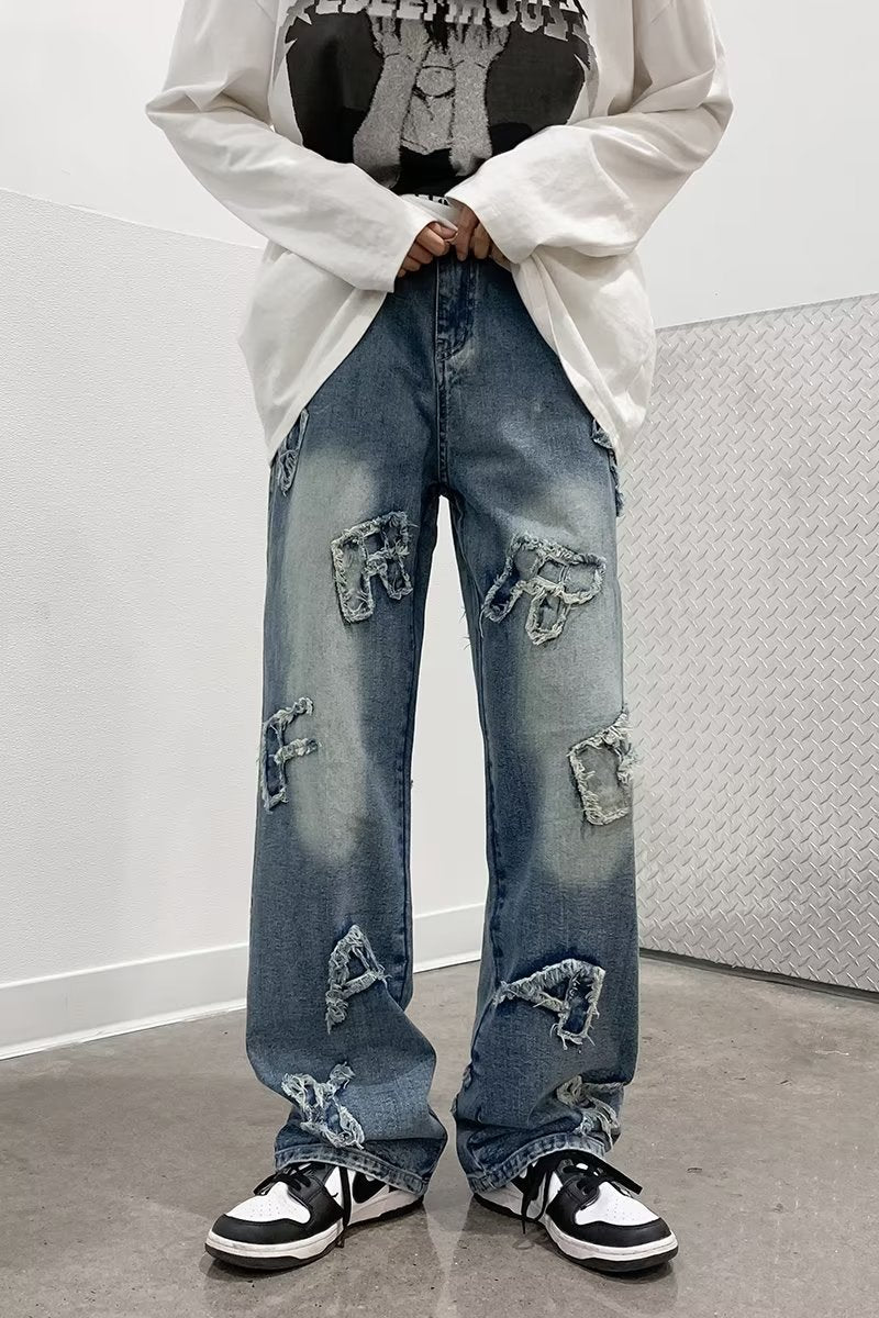 Men's Loose Retro Casual Wide-leg Pants