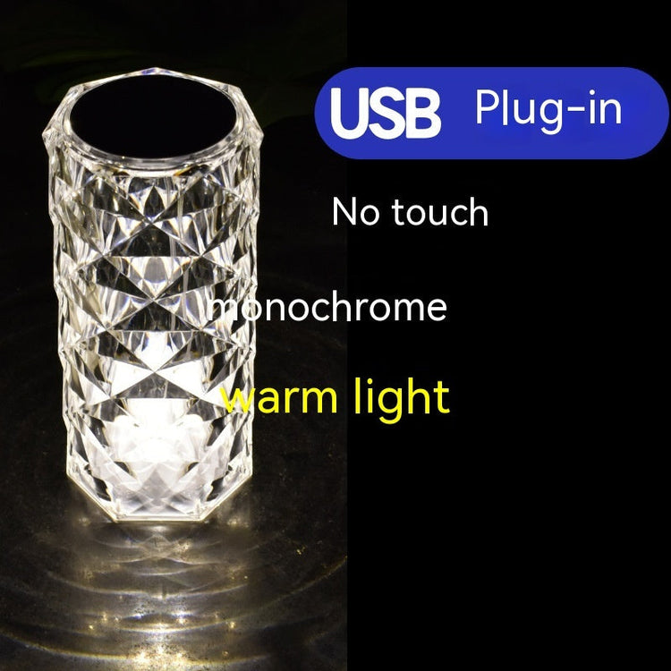 Crystal Rose Lamp Atmosphere Creative Led Table Lamp TRENDFLOW