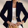 Fashionable Casual Lapel Knit Womens Suit