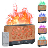 Christmas Snowflake Pattern Humidifier Household Colorful Aromatherapy Humidifier Atmosphere Colorful Diffuser TRENDFLOW