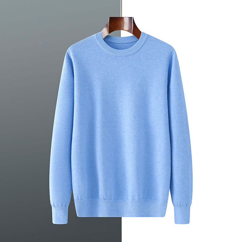 Men's Crew-neck Pullover Long-sleeve Sweater