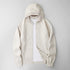 Fashionable Zippered Hooded Knitted Men&