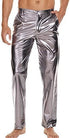 Shiny Disco Pants Wet Party Dance Straight Pants TRENDFLOW