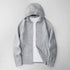 Fashionable Zippered Hooded Knitted Men&