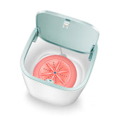 Household Small Laundry Bucket Mini Turbo Table Washing Machine Student Dormitory Underwear Socks Washer TRENDFLOW