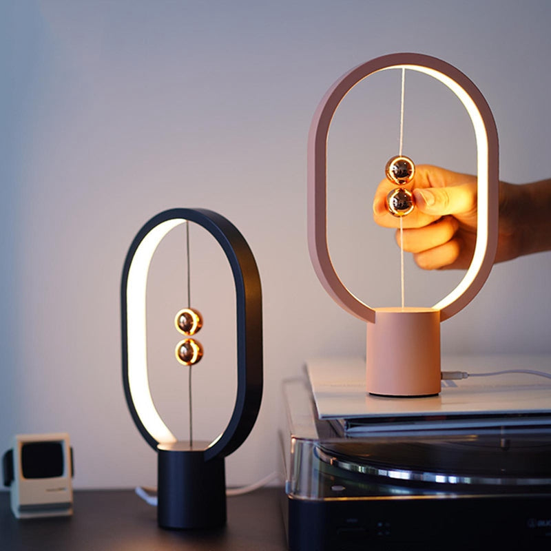 Mini Smart Magnetic Switch USB Suspended LED Bedroom Bedside Atmosphere Table Lamp TRENDFLOW