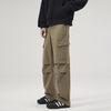 American Retro Multi-pocket Washed Cargo Pants Men