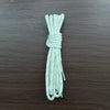 Round Nylon Silver Thread Shoelaces