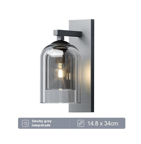 Nordic Wall Lamp Designer Villa Living Room Hotel Aisle Staircase Balcony Bedside Creative Glass Lamps TRENDFLOW