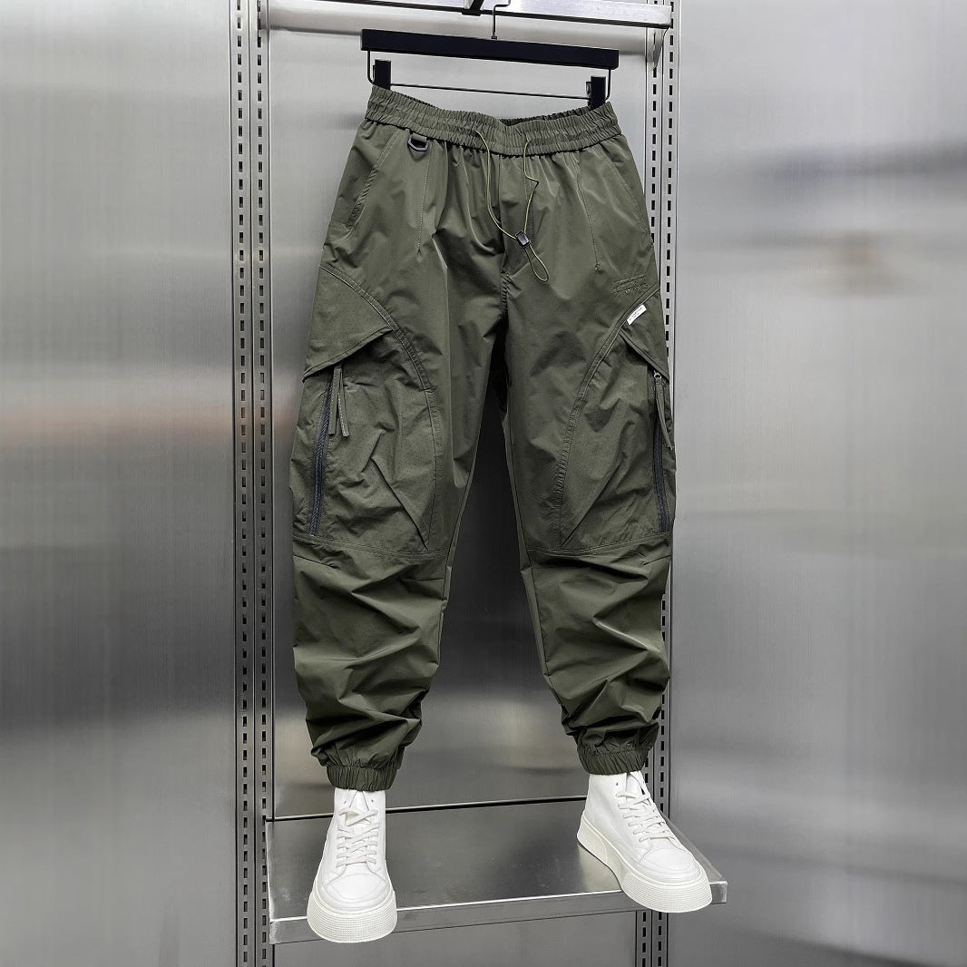 Summer Tapered Pants Trend American Cropped Pants