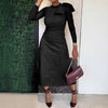 Women's Two-piece Dress Set With A Bow Detail