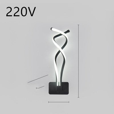 led wall lamp nordic minimalist bedroom bedside lamp TRENDFLOW