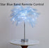 Feather Lamp Nordic Desk Lamp European-Style Bedroom Bedside Feather Table Lamp Night Light Table Lamp Decoration Modern TRENDFLOW