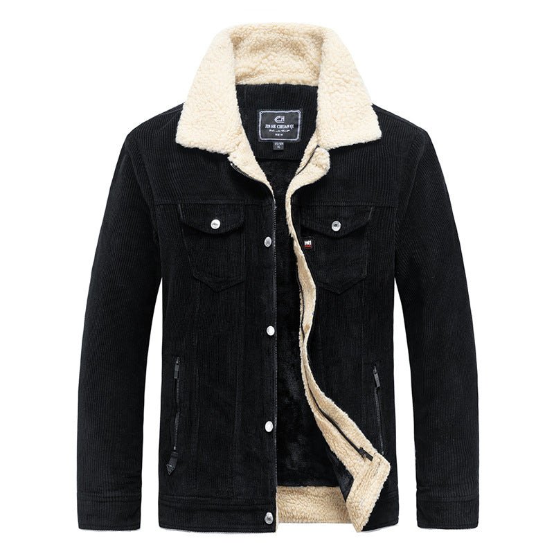 Winter Work Jacket Men's Padded And Thickened Jacket
