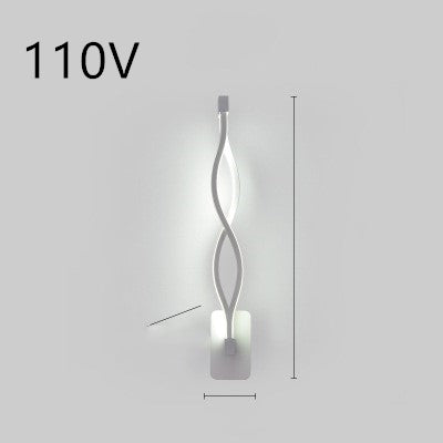 led wall lamp nordic minimalist bedroom bedside lamp TRENDFLOW