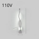 led wall lamp nordic minimalist bedroom bedside lamp TRENDFLOW